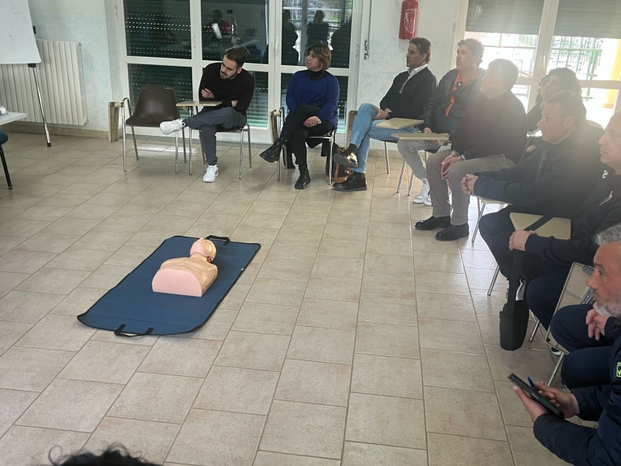CORSO BLSD AL CENTRO ACCOGLIENZA L'ULIVO