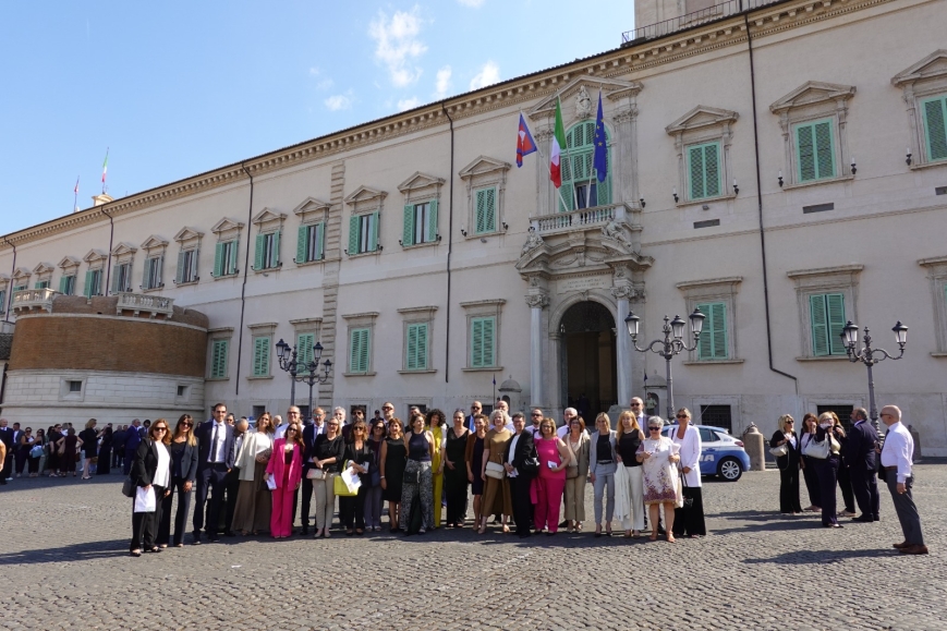 26 giugno 2026 &ndash; Al Quirinale per la Giornata Mondiale contro le Droghe